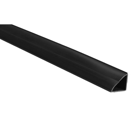 Pemko S442BL21 21' SiliconSeal Adhesive Backed Fire and Smoke Gasketing Black S442BL21